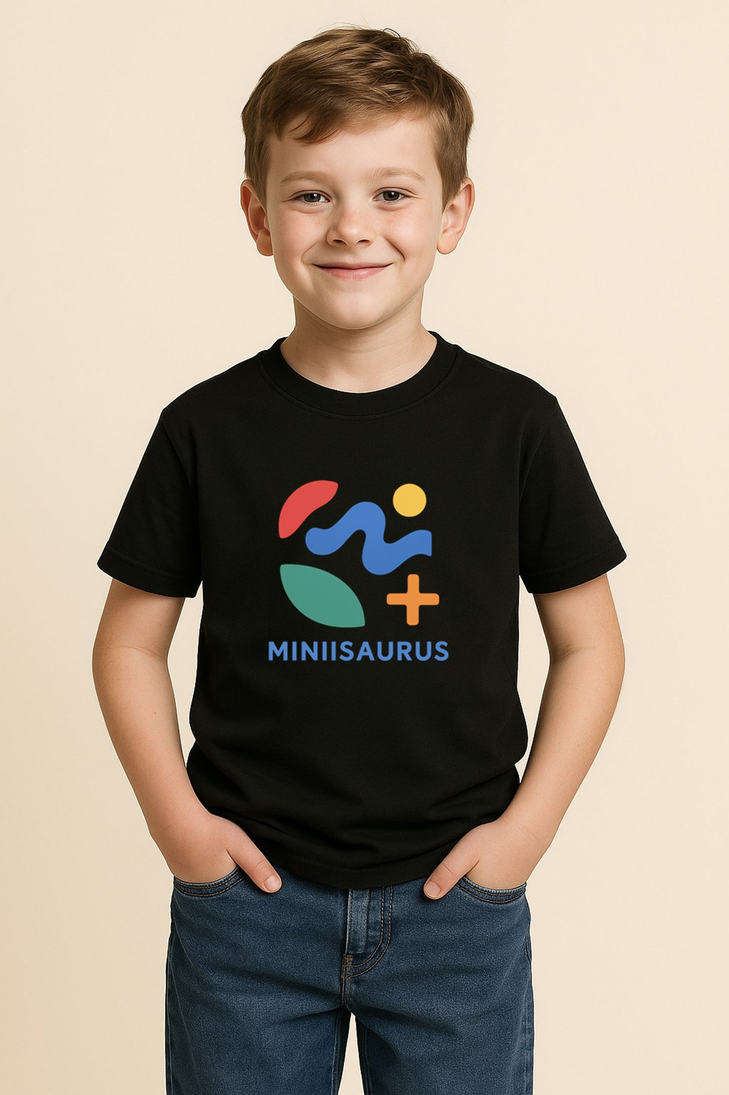 Abstract Miniisaurus Tee